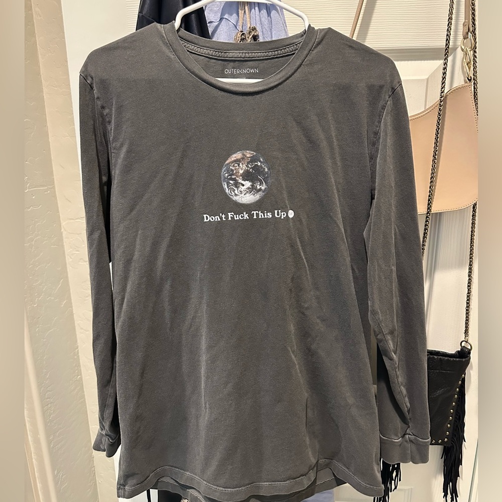 Don’t f*ck this up organic cotton long sleeve tshirt